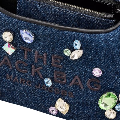 THE GEM DENIM MINI SACK BAG